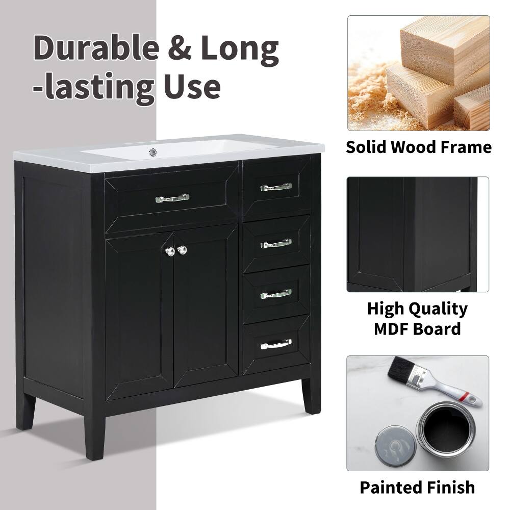 Durable & Long-lasting Use  
Solid Wood Frame  
High Quality MDF Board  
Painted Finish