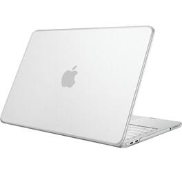 Kitcheniva - Ultra-Thin Snap On Hard Shell Case for MacBook Neo 13 Inch (2026) - Frost Clear