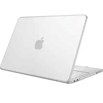 Front. Kitcheniva - Ultra-Thin Snap On Hard Shell Case for MacBook Neo 13 Inch (2026) Frost Clear - Frost Clear.