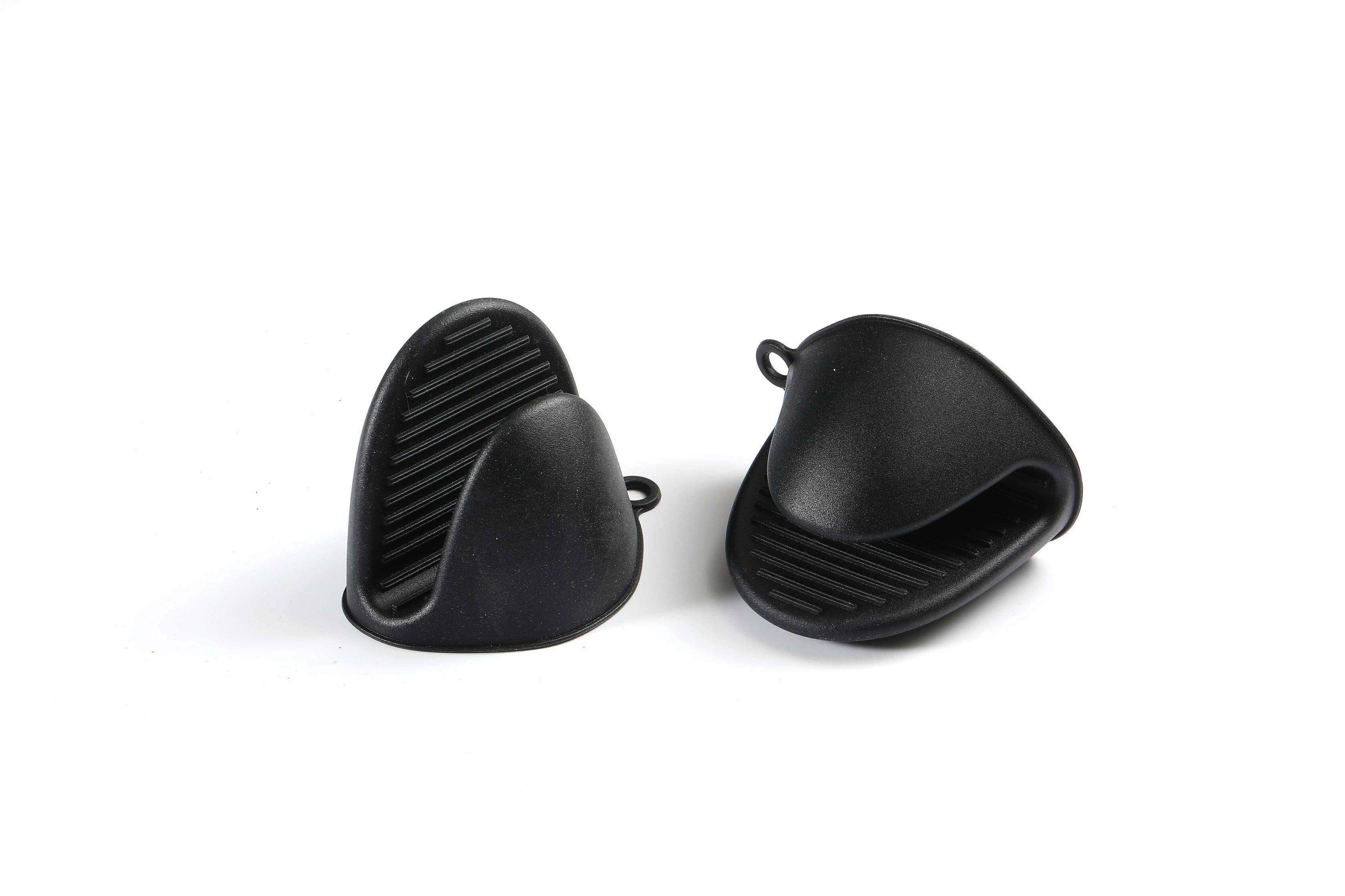 Alt View 1. Uber Appliance - Uber Appliance Reusable Silicone Liner Kit for Air Fryers - Black.