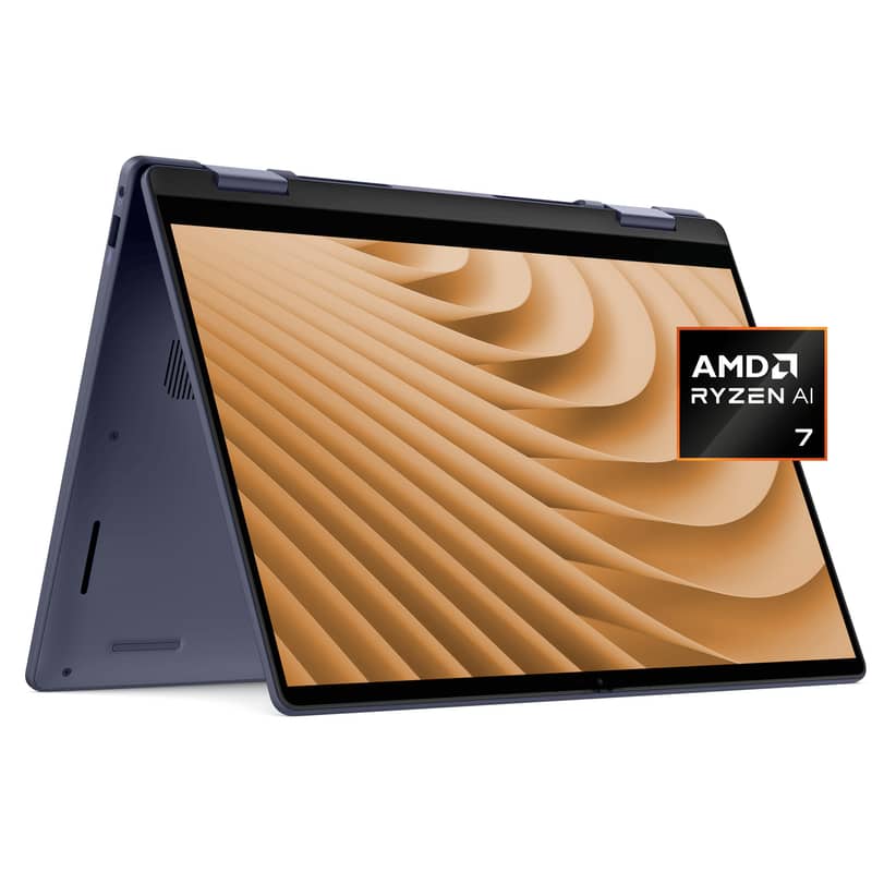 Dell - Plus 14" 2-in-1 Touchscreen,Ryzen 7 350,16GB RAM,1TB SSD+1TB Dock Set,Backlit Keyboard,Fingerprint,Win 11 Pro - Blue