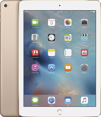 Apple Geek Squad Certified Refurbished iPad Air 2 Wi Fi 64GB Gold Apple Geek Squad Certified Refurbished iPad Air 2 Wi Fi 64GB Gold
