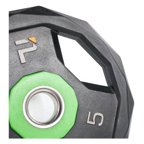 Alt View 1. Power Systems - CardioBarbell Pump Plate  - 5lbs Barbell Weight for Strength Training - Black.