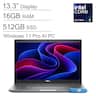 Dell - Latitude 5350 13.3'' FHD Laptop - AI PC - Intel Core Ultra 5 with 16GB Memory - 512GB SSD - Windows 11 Pro - Titan Gray