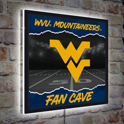 WVU. MOUNTAINEERS.
WVU FAN CAVE