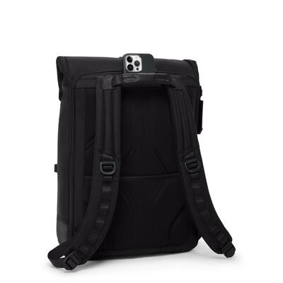TUMI Alpha Bravo Surveillance Flap Backpack Black TUMI Alpha Bravo Surveillance Flap Backpack Black