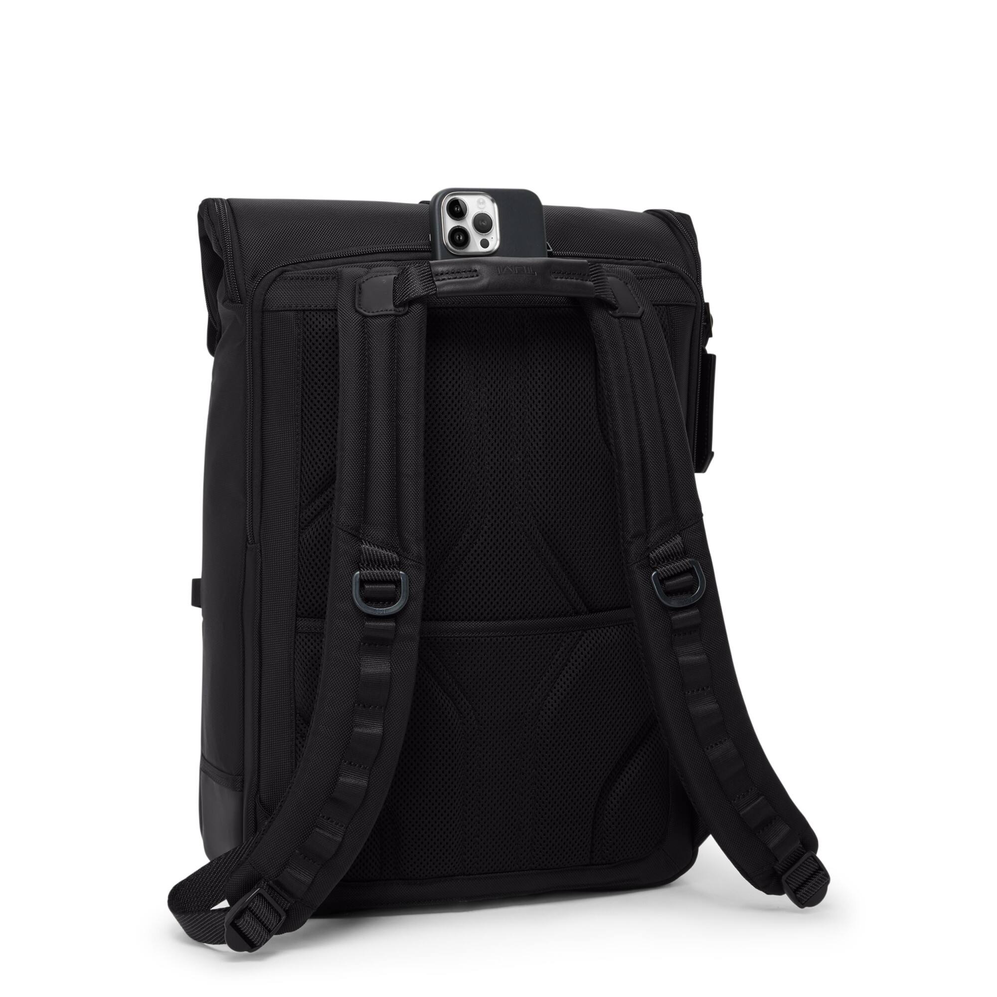 Back. TUMI - Alpha Bravo Logistics Backpack - Black.