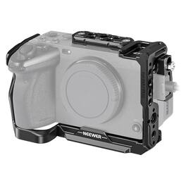 Neewer - Camera Cage with HDMI Clamp & NATO Rail, ARRI Holes, Sony FX3/FX30 - Black