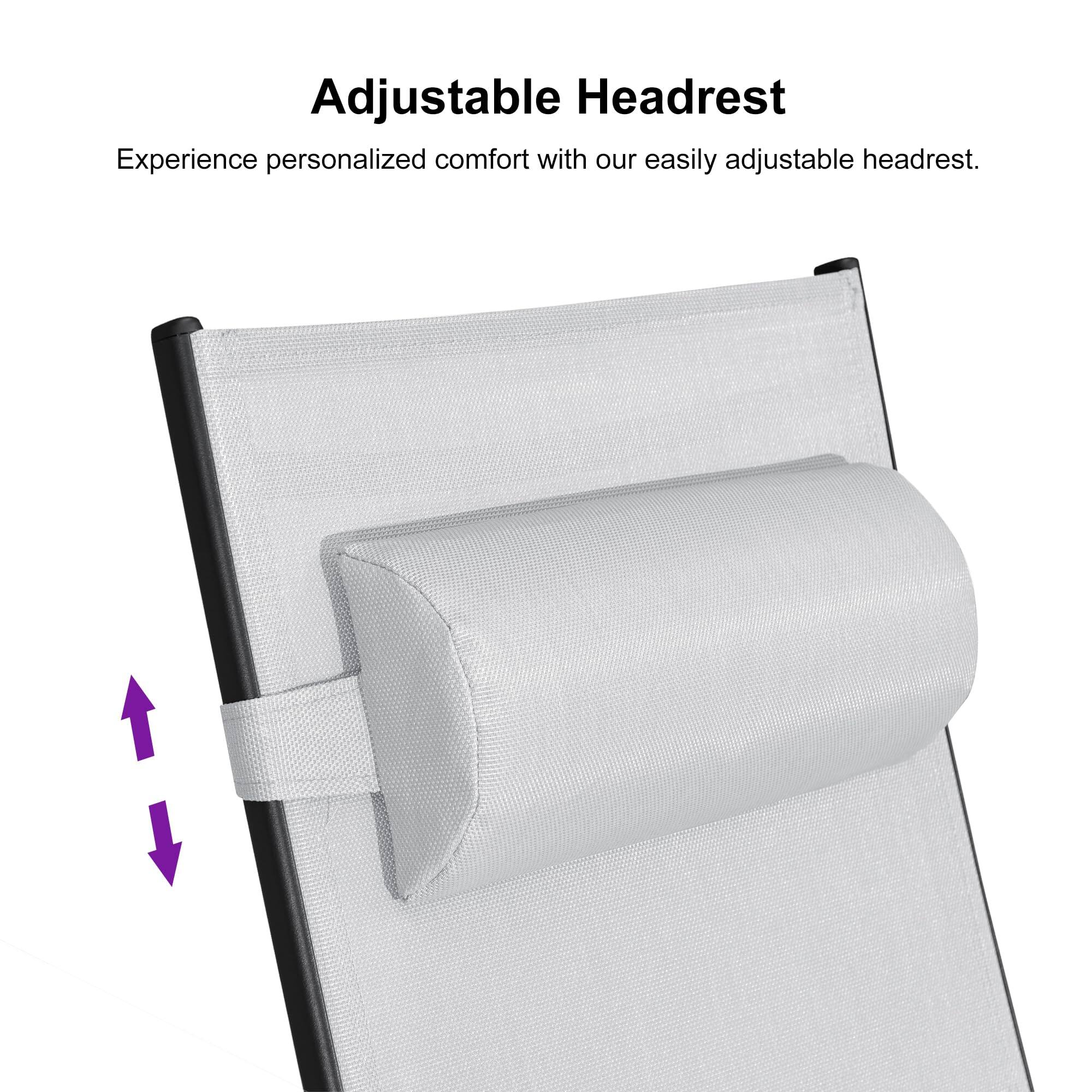 Adjustable Headrest

Experience personalized comfort with our easily adjustable headrest.