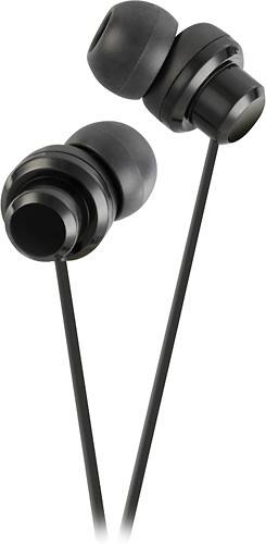 Front Standard. JVC - Earphone - Black.