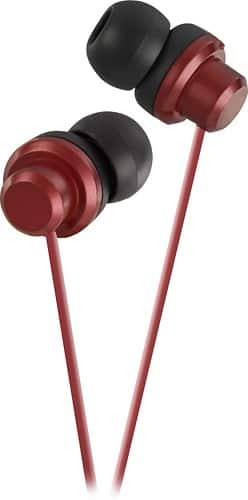 Front Standard. JVC - Earphone - Red.
