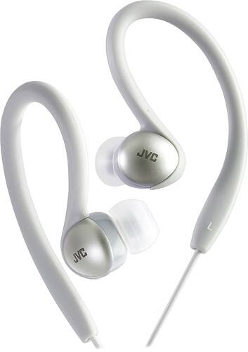 Front Standard. JVC - Earphone - Silver.