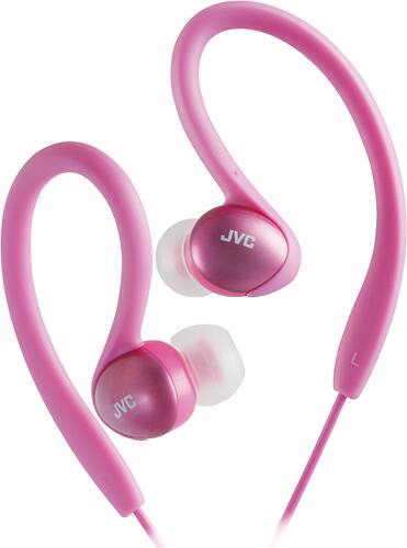 Front. JVC - Earphone - Pink.