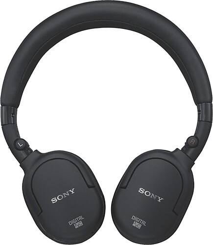 Front Standard. Sony - Over-the-Ear Headphones.