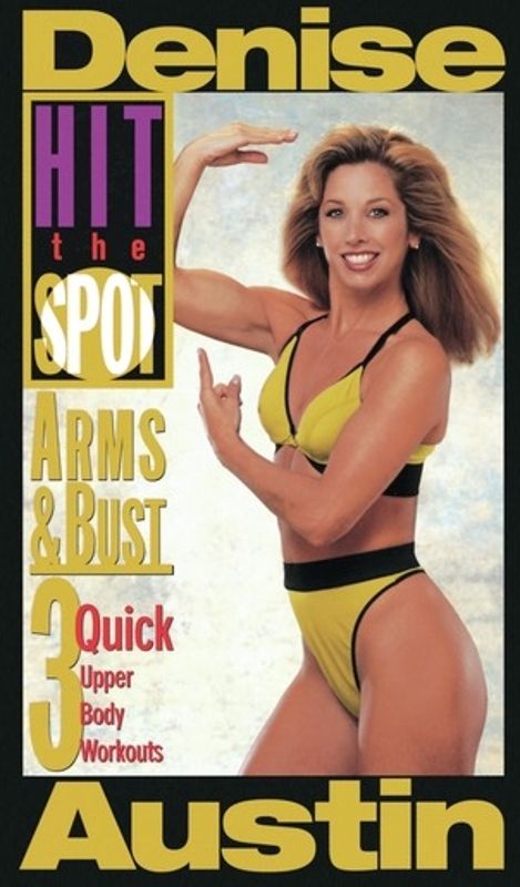 Denise Austin: Hit the Spot - Arms and Bust DVD 1995.
