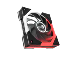 ASUS - ROG Eurux GR120 ARGB PWM Fan 120mm 2600RPM Daisy-Chain Single Pack - Black
