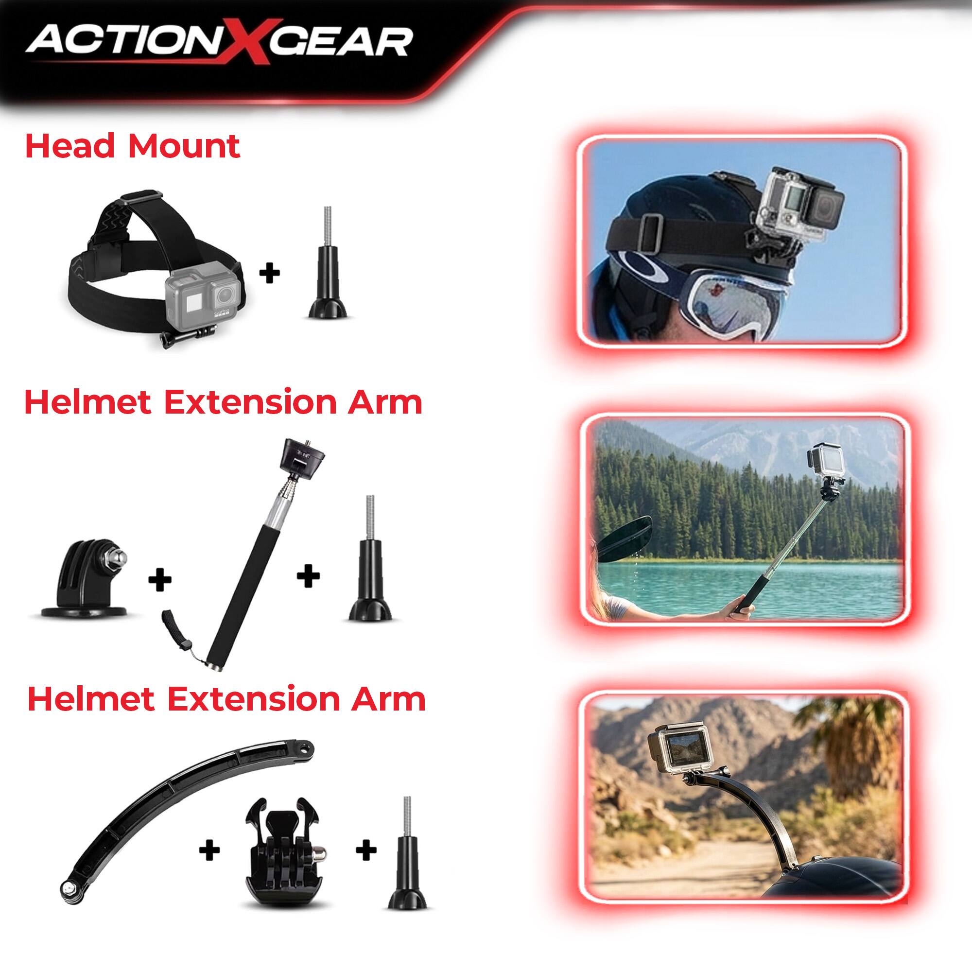 ACTION XGEAR

Head Mount

Helmet Extension Arm

Helmet Extension Arm