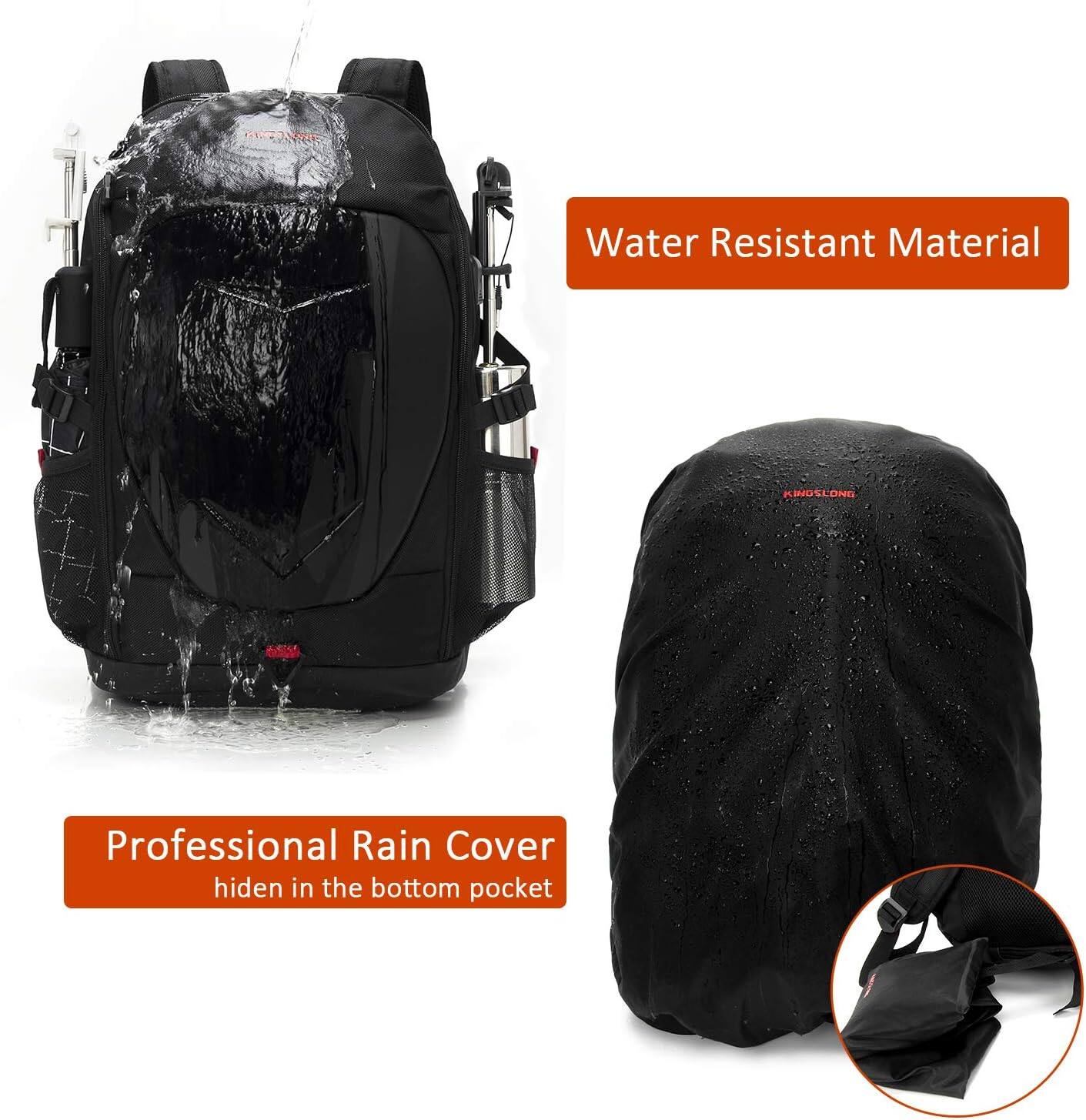 Water Resistant Material

Professional Rain Cover hidden in the bottom pocket