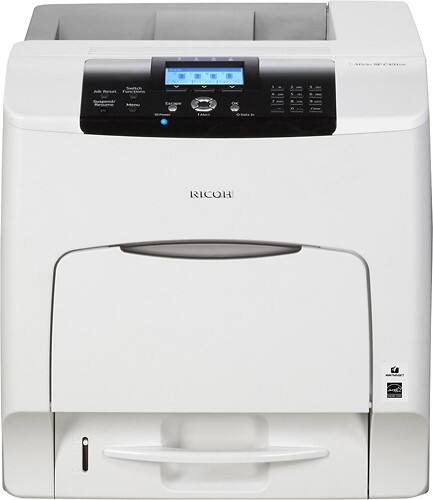 Front Standard. Ricoh - Aficio Laser Printer - Color - 1200 x 1200 dpi Print - Plain Paper Print - Desktop.