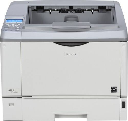 Front Standard. Ricoh - Aficio Laser Printer - Monochrome - 1200 x 1200 dpi Print - Plain Paper Print - Desktop.