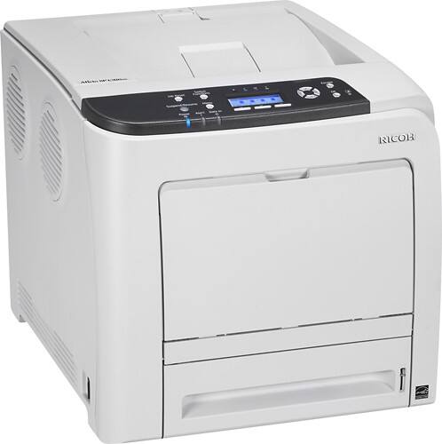 Angle Standard. Ricoh - Aficio SP C320DN Network-Ready Color Laser Printer - Gray.