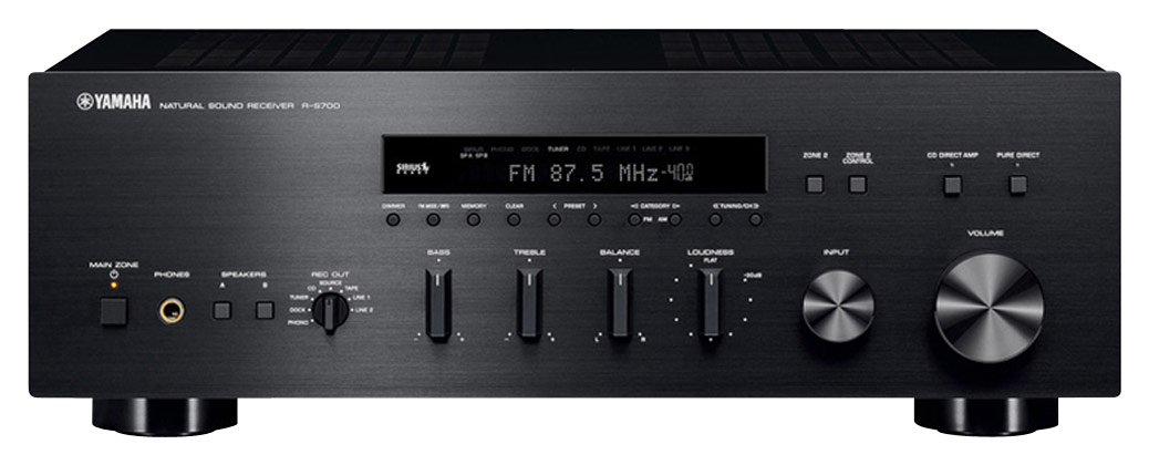 ruimte succes periscoop Best Buy: Yamaha 200W 2-Ch. Stereo Receiver Black R-S700BL