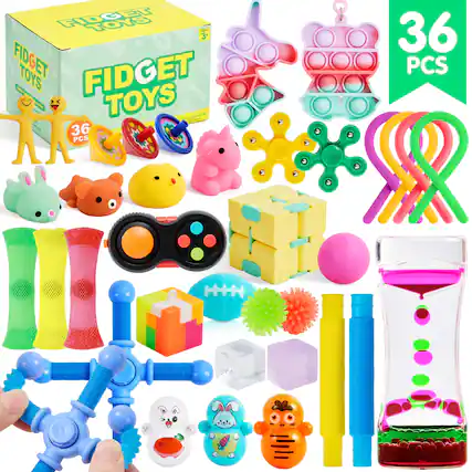TOXS - 36 PCS FIDGET TOYS