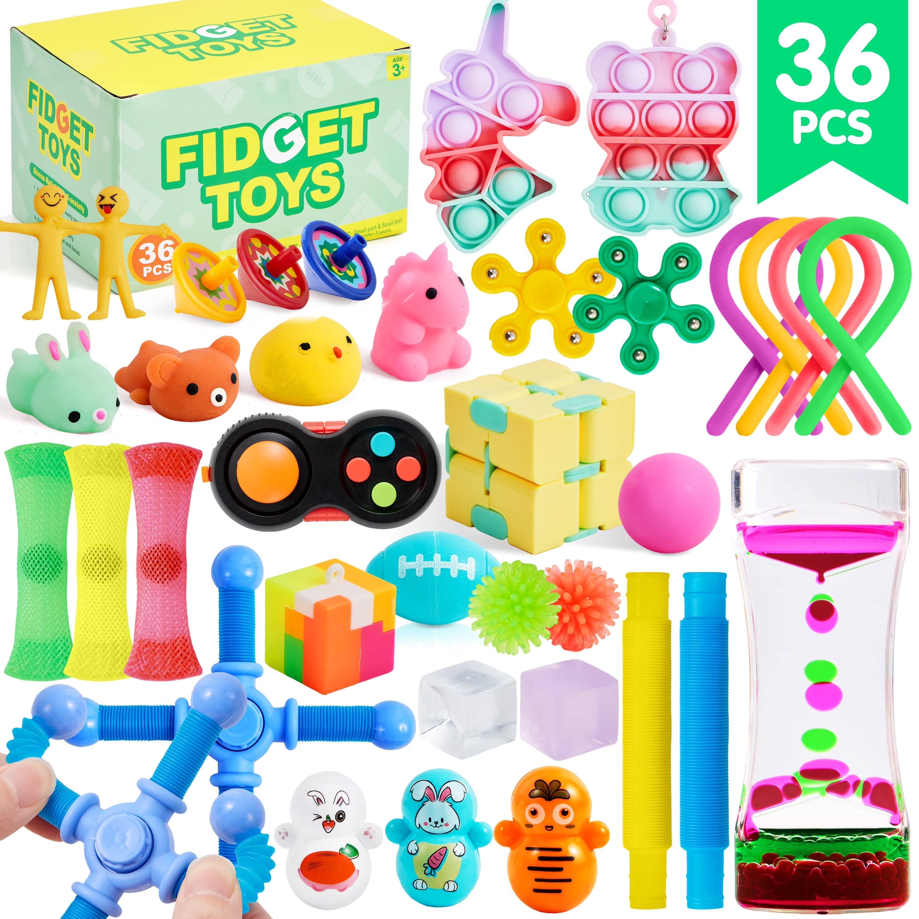 TOXS - 36 PCS FIDGET TOYS