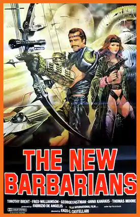 Front. The New Barbarians (aka Warriors of the Wasteland) - DVD.