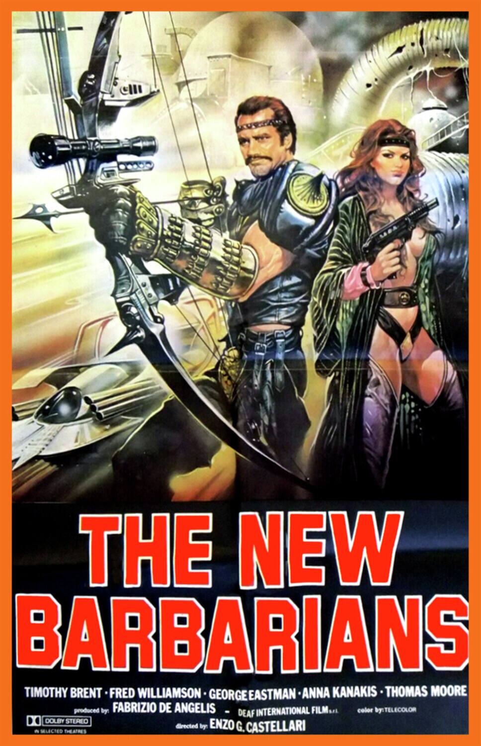 Front. The New Barbarians (aka Warriors of the Wasteland)   - DVD.