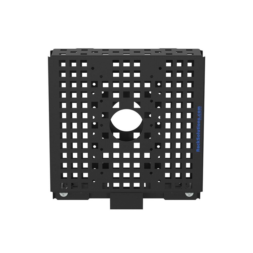 Alt View 6. RackSolutions - RackSolutions 100-C Fixed Wall Mount for Dell Wyse - Black.