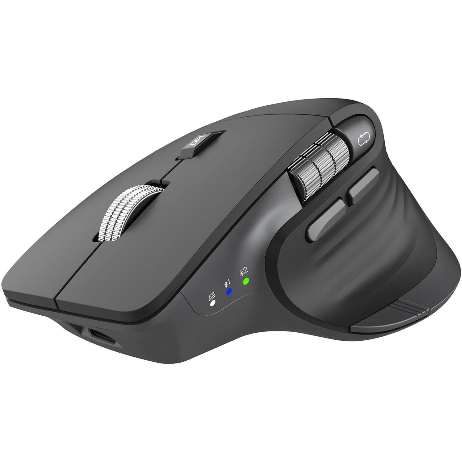 Cozy Serene - Wireless Mouse Rechargeable Silent With Multi-device Adjustable Dpi Flying - Wireless - Black
