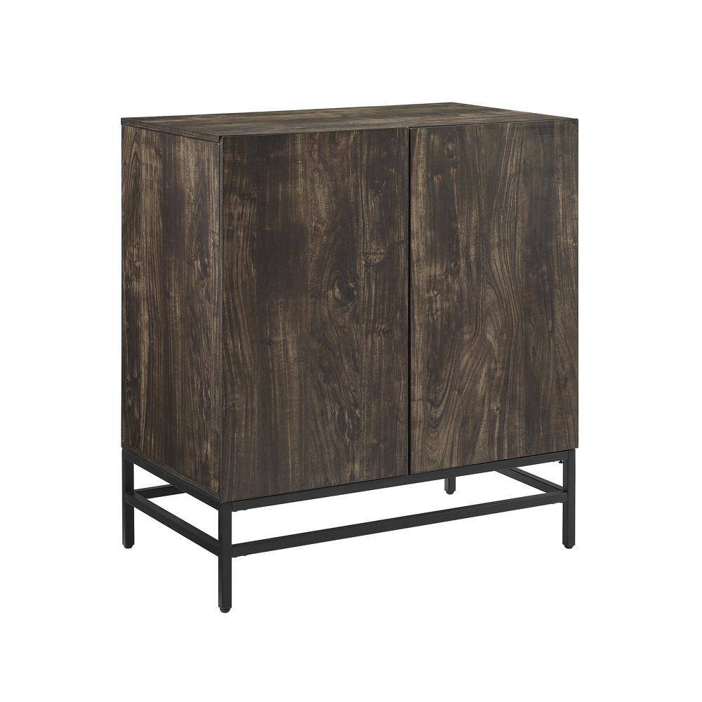 Alt View 8. Crosley Furniture - Jacobsen Bar Cabinet - Brown Ash.