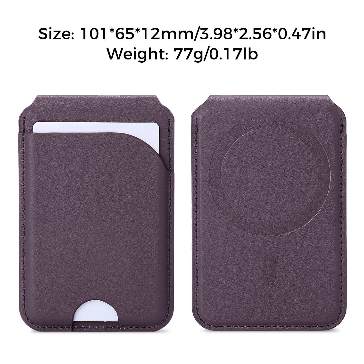Size: 101*65*12mm/3.98*2.56*0.47in  
Weight: 77g/0.17lb