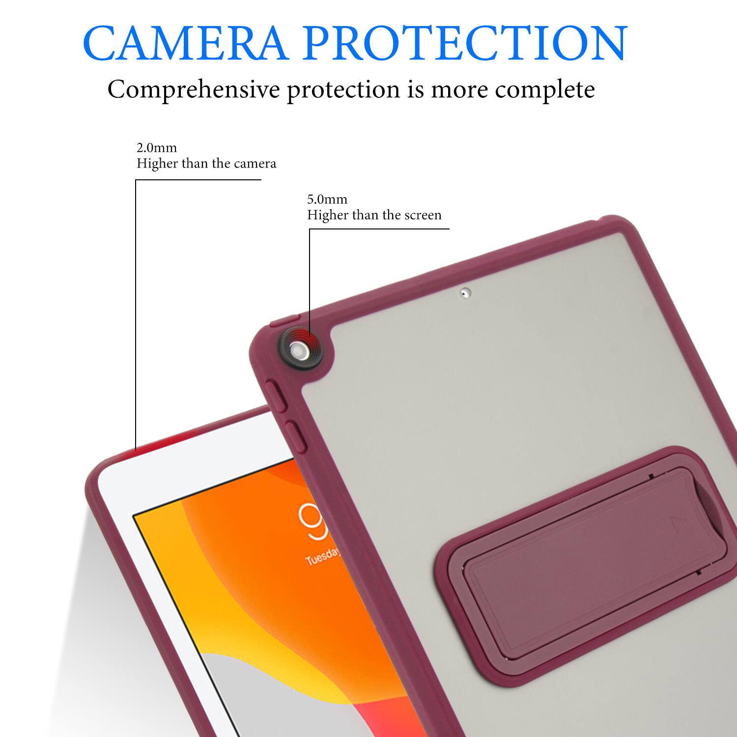 UUCOVER Case for iPad 9th 8th 7th Gen 10.2 inch (2021/2020/2019 ...