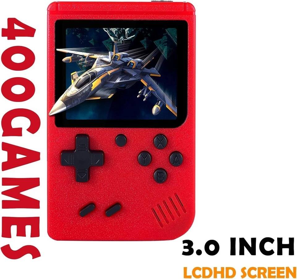 400 GAMES  
3.0 INCH LCD HD SCREEN