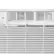 Alt View 16. TCL - 450 Sq. Ft. 10,000 BTU Smart Through-the-Wall Air Conditioner with Wi-Fi and Remote - White.