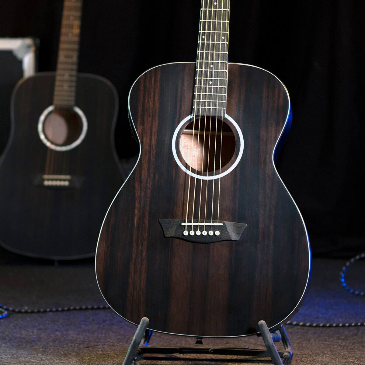 Alt View 5. Washburn - Washburn 6 String Acoustic Guitar, Right (DFEFE).
