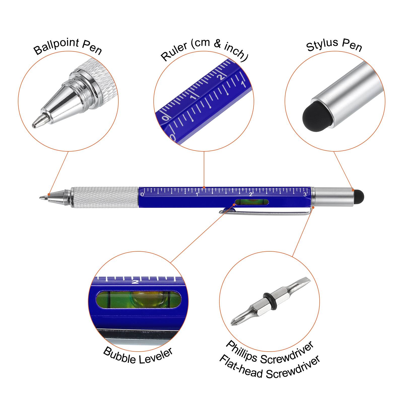 Ballpoint Pen (cm & Ruler inch) Stylus Pen  
2 3 2  
Bubble Leveler  
Phillips Screwdriver  
Flat-head Screwdriver