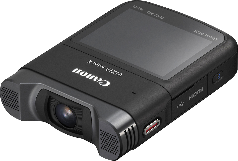 Best Buy: Canon VIXIA Mini X HD Flash Memory Camcorder Black 9114B002