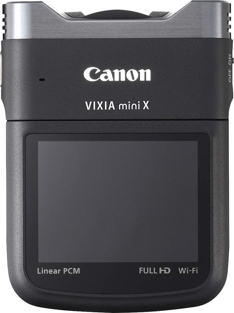 Best Buy: Canon VIXIA Mini X HD Flash Memory Camcorder Black 9114B002
