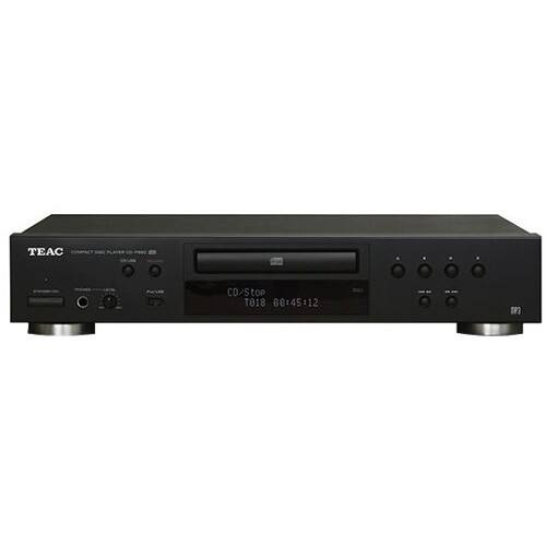 Front Standard. Teac - CD Player - Black.