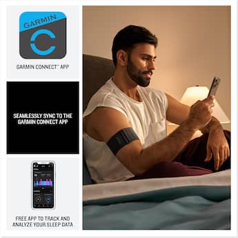 Garmin Index Sleep Monitor Size: L/XL Black (2025) 010-03024-00 Garmin Index Sleep Monitor Size: L/XL Black (2025) 010-03024-00