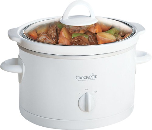 Crock-Pot 3735-WN 3-12-Quart Slow Cooker, White Algeria