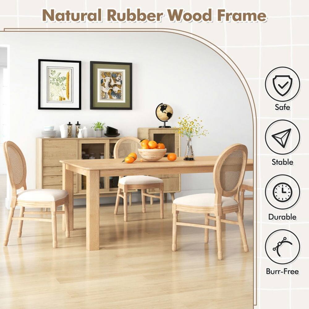 Natural Rubber Wood Frame

Safe  
Stable  
Durable  
Burr-Free