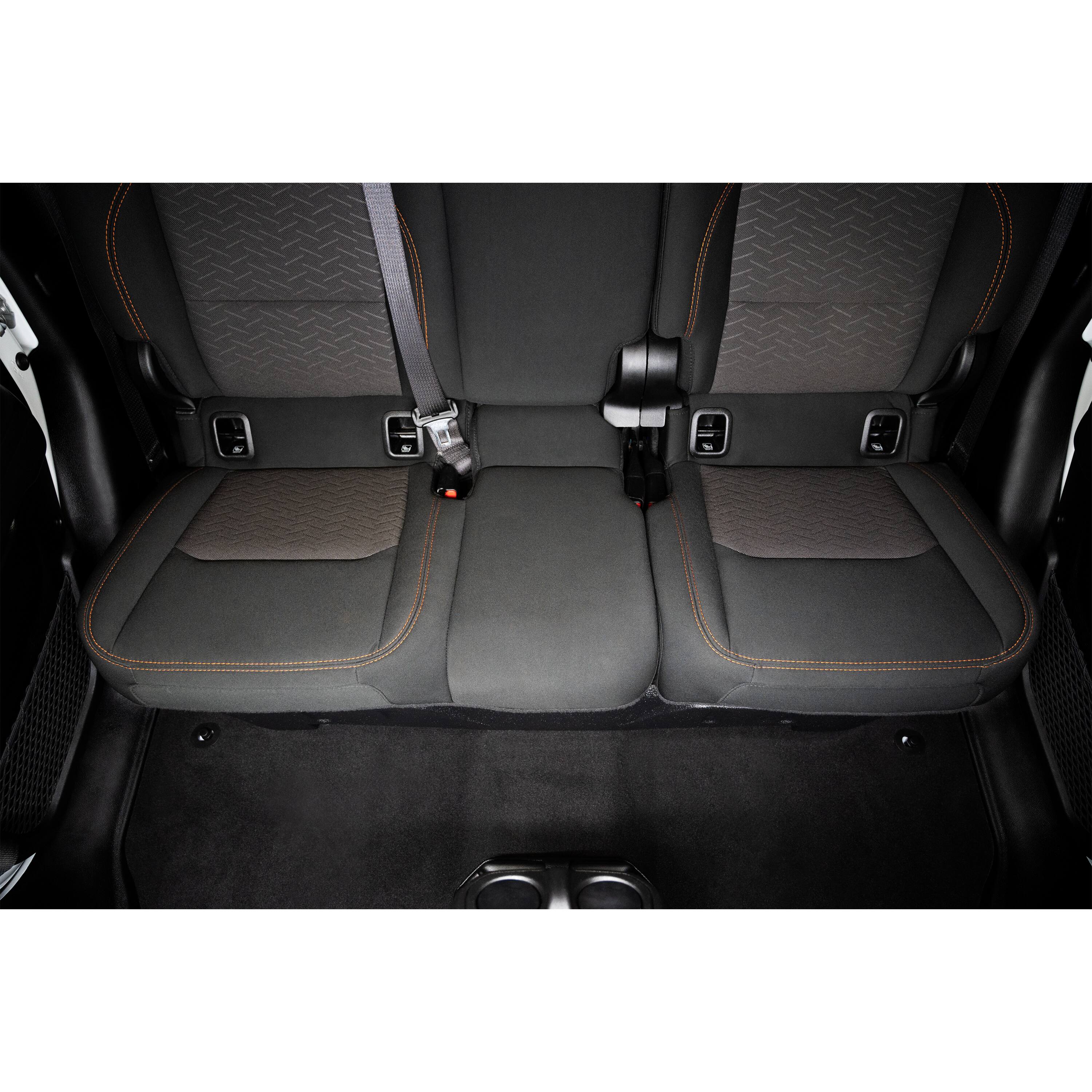 Alt View 24. AudioControl - Dual 8” Single-Voice-Coil 2-Ohm Underseat Loaded Vented Subwoofer Enclosure - Black.