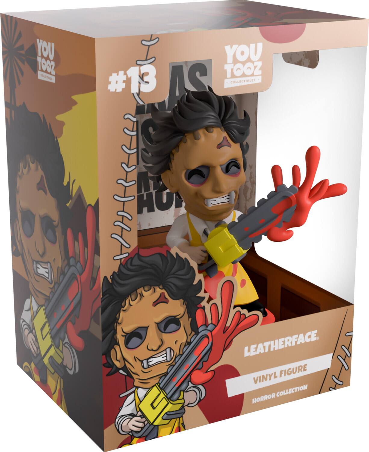YOU TOOZ #13 AS COLLECTIBLES - LEATHERFACE VINYL FIGURE COLLECTION HORROR