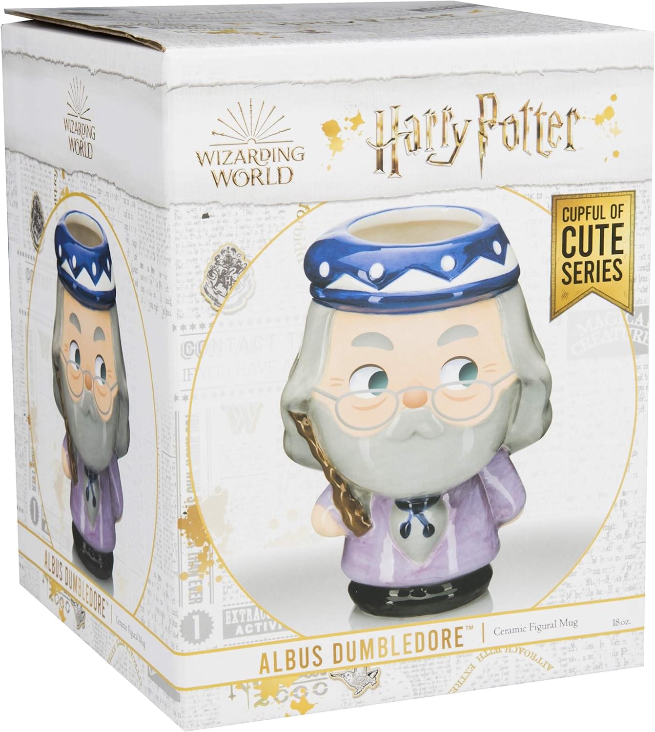 Sure, here is the corrected and grouped text from the image:

---

**Harry Potter**  
**WIZARDING WORLD**

**CUPFUL OF CUTE SERIES**

**ALBUS DUMBLEDORE**  
Ceramic Figural Mug  
18oz.

**EXTRA ACTIVE**  
**1**

---

**MACICA RA CONTACT CV IF HAVEL W ALBUS DUMBLEDORE CHANTEVER 1 EXTRAC Mug ACTIVE Ceramic Figural ALBUS DUMBLEDORE HARAT APPROACH EXTRE.**

---

**WIZARDING WORLD**  
**Harry Potter**  
**CUPFUL OF CUTE SERIES**

**ALBUS DUMBLEDORE**  
Ceramic Figural Mug  
18oz.

**EXTRA ACTIVE**  
**1**

---

**MACICA RA CONTACT CV IF HAVEL W ALBUS DUMBLEDORE CHANTEVER 1 EXTRAC Mug ACTIVE Ceramic Figural ALBUS DUMBLEDORE HARAT APPROACH EXTRE.**

---
