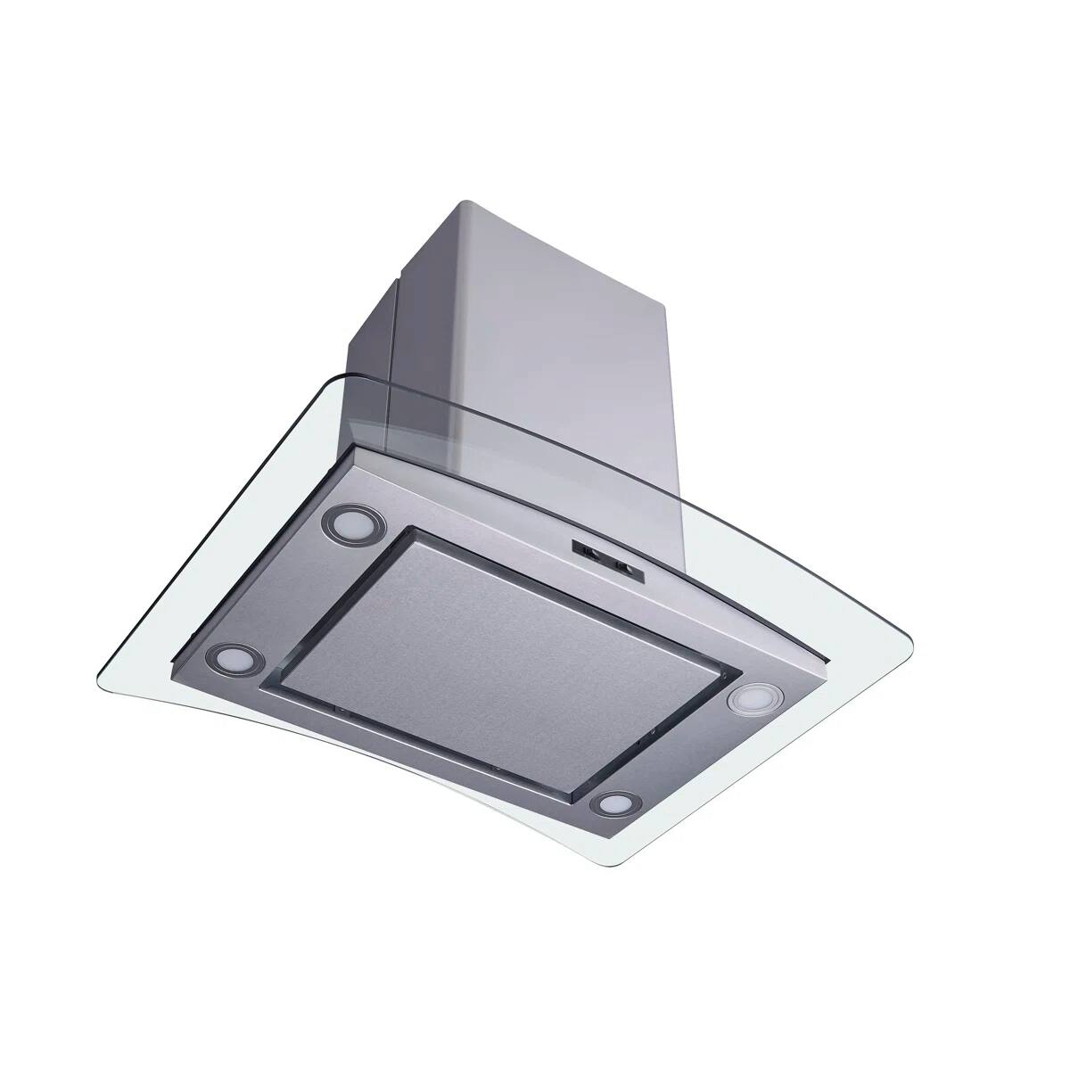 Back. Winflo - Winflo 36 inch Convertible 300-CFM Stainless Steel Island Range Hood - Stainless Steel.