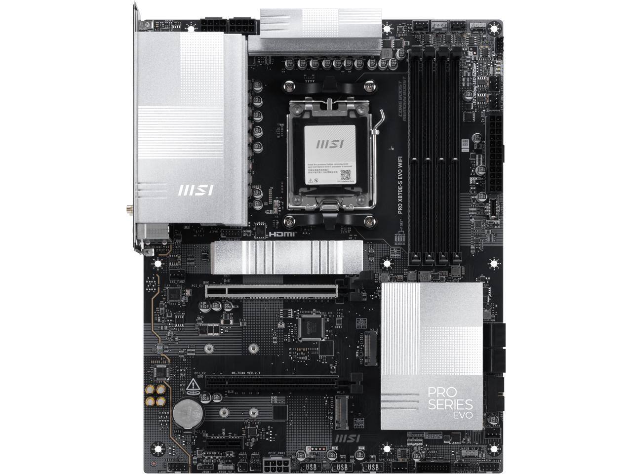 MSI PRO X870E-S PRO SERIES EVO  
HDMI  
USB USB USB
